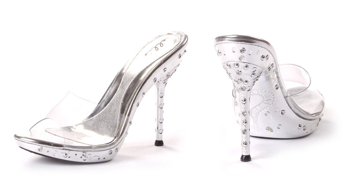 Vanity 5 Inch Heel Rhinestone Sandal